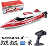 MYTOYS WL918 RC Boat 2.4GHz RTR High-Speed Remote Control Racing Boat (35 KM/H)