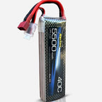 2S LiPo Battery 5500mAh 7.4V 40C RC Battery with Deans Connector