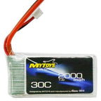 Rechargeable Li‑Po Battery For RC Car 7.4V 2000mAh