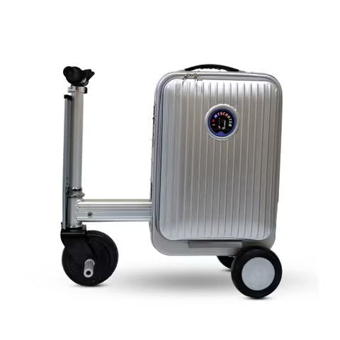 Mytoys Smart Riding Luggage 20‑Inch – Electric Scooter Carry‑On Suitcase with Removable Battery & TSA Lock