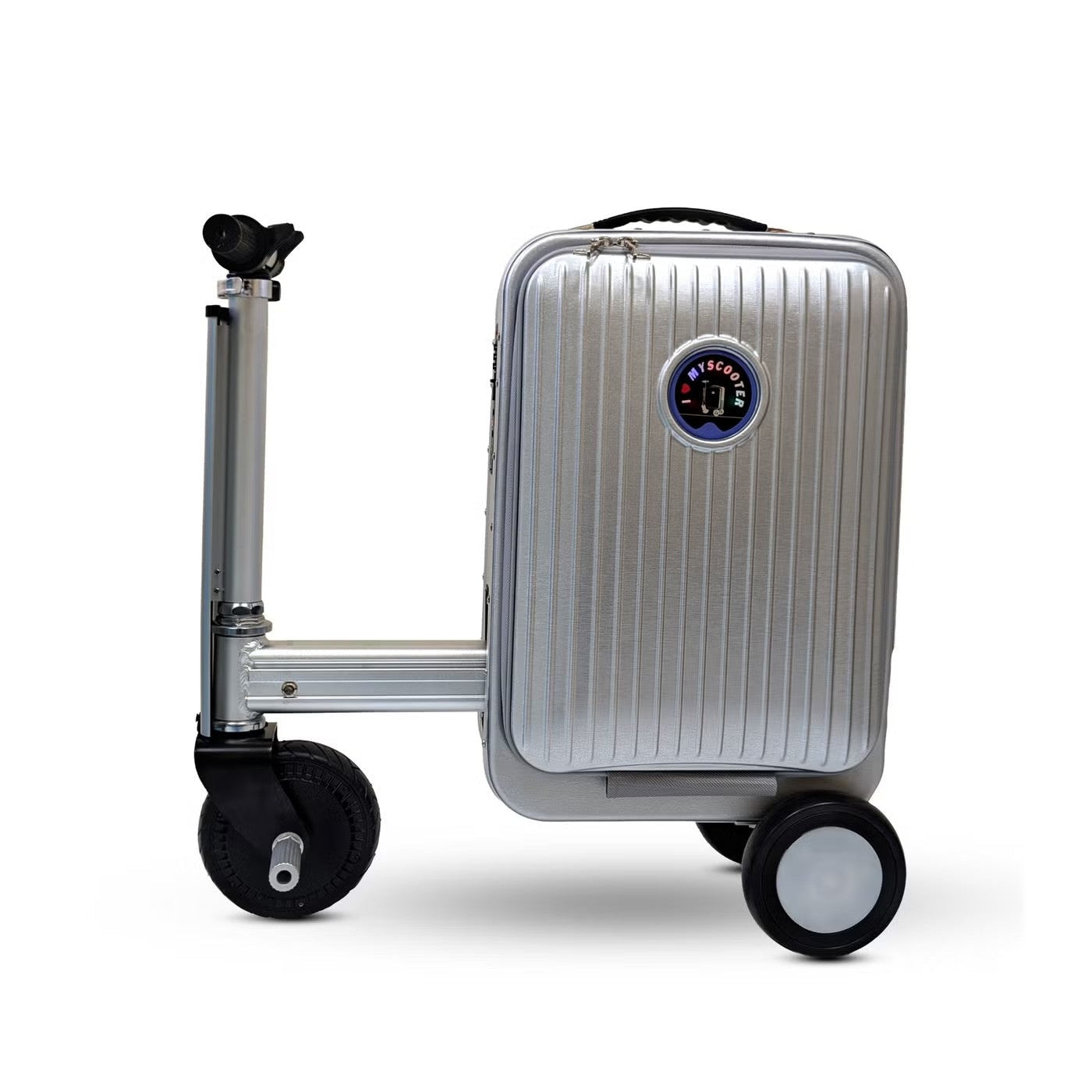 Mytoys Smart Riding Luggage 20‑Inch – Electric Scooter Carry‑On Suitcase with Removable Battery & TSA Lock