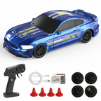 Mytoys™ Lightning 1/43 Scale Mini RC Drift Car – 4WD Metal Chassis & LED Underglow (RTR)