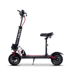MT358 Foldable Electric Kick Scooter with seat - 750W Motor, 65 km/h Max Speed, 10" Off-Road Tires