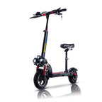 MT358 Foldable Electric Kick Scooter with seat - 750W Motor, 65 km/h Max Speed, 10" Off-Road Tires