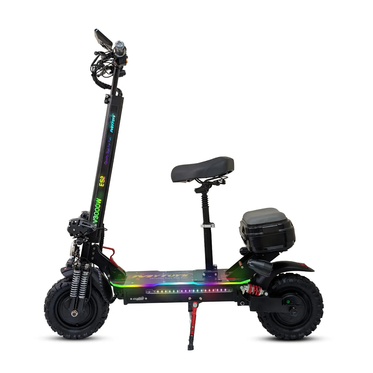 MT400 Electric Kick Scooter – 65 km/h, 3000W, 48V, 40-45km Range – Foldable & Dual Suspension