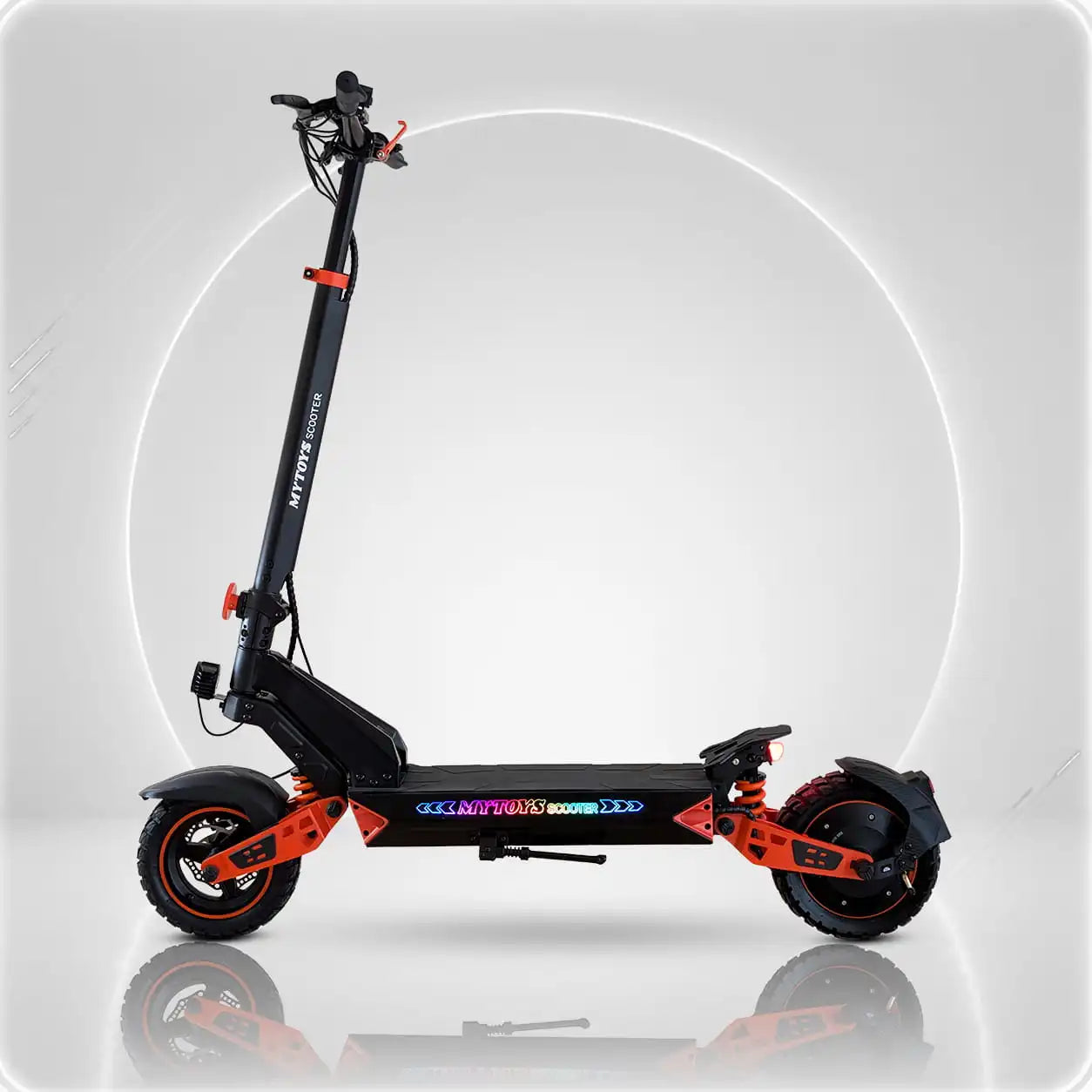 MT615 Foldable Electric Scooter – 55km/h, 1500W, 48V, 35–40km Range with Dual Suspension and App Control