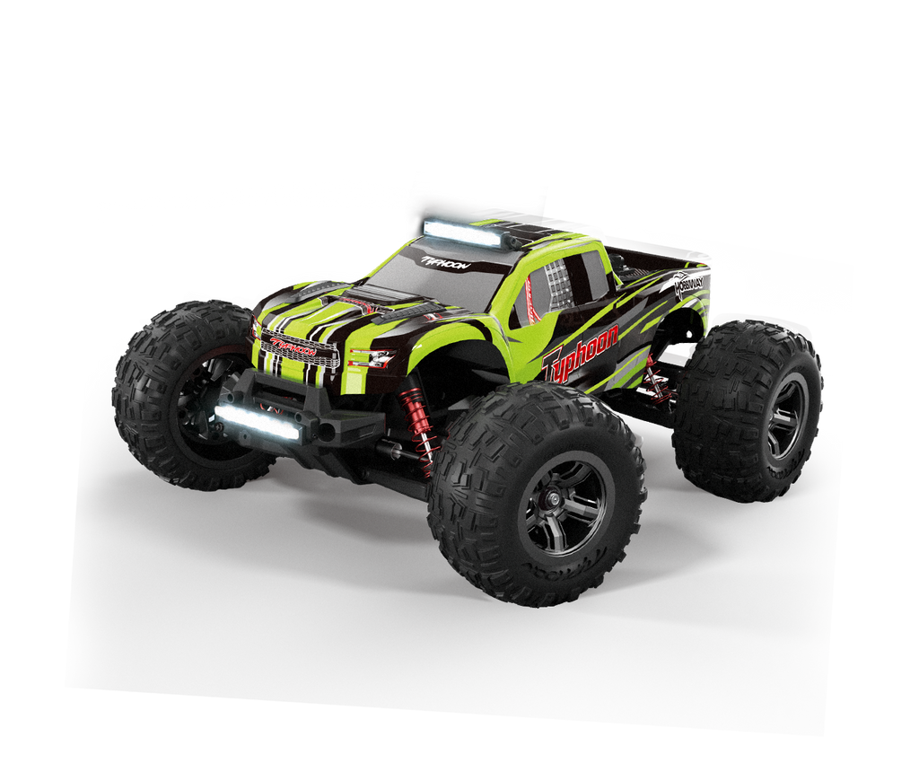 MyToys 1:10 Scale 4WD High-Speed RC Monster Truck – Hobby Grade All-Terrain Desert Crawler, 65+ KM/H Fast Speed Off-Road Truck with LED Lights & Advanced Modding Support