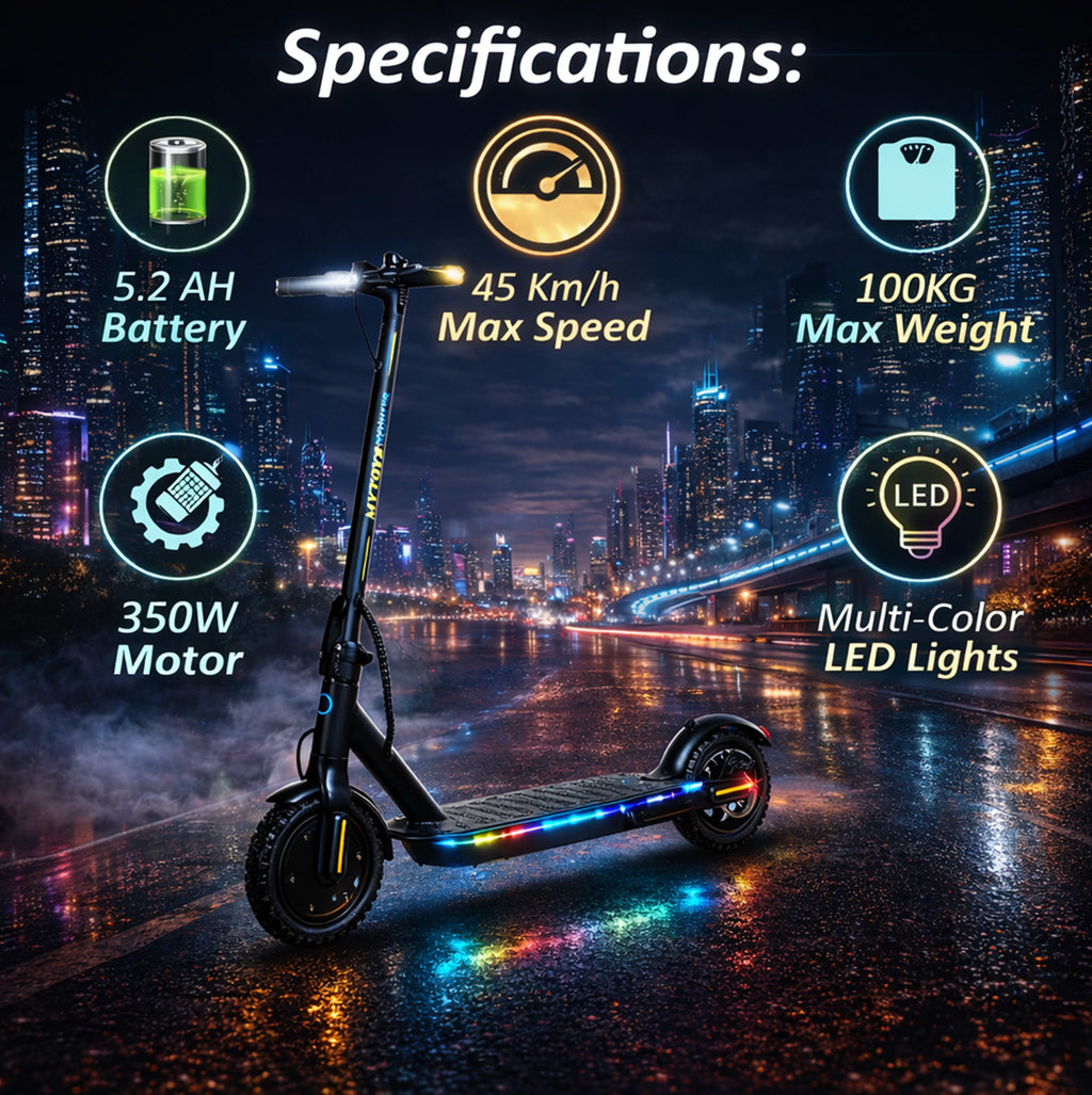 MT750 High-Speed Electric Scooter – 45 km/h Performance Ride