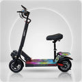 MT850 Electric Scooter – 95km/h, 1200W, 48V, 30–35km Range – with Seat & Dual Suspension
