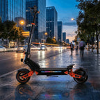 Mytoys MT615 Smart Foldable Electric Scooter with App Connectivity, Long‑Range 48V Battery, Reinforced Suspension & LED Lights