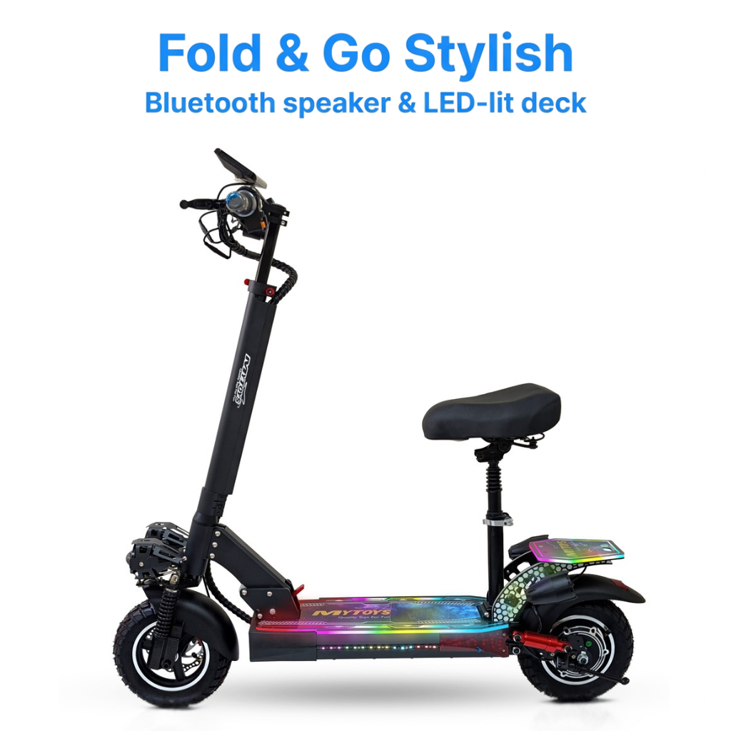 Mytoys MT850 High‑Speed Electric Scooter – 1200W Power, 65 km/h Performance