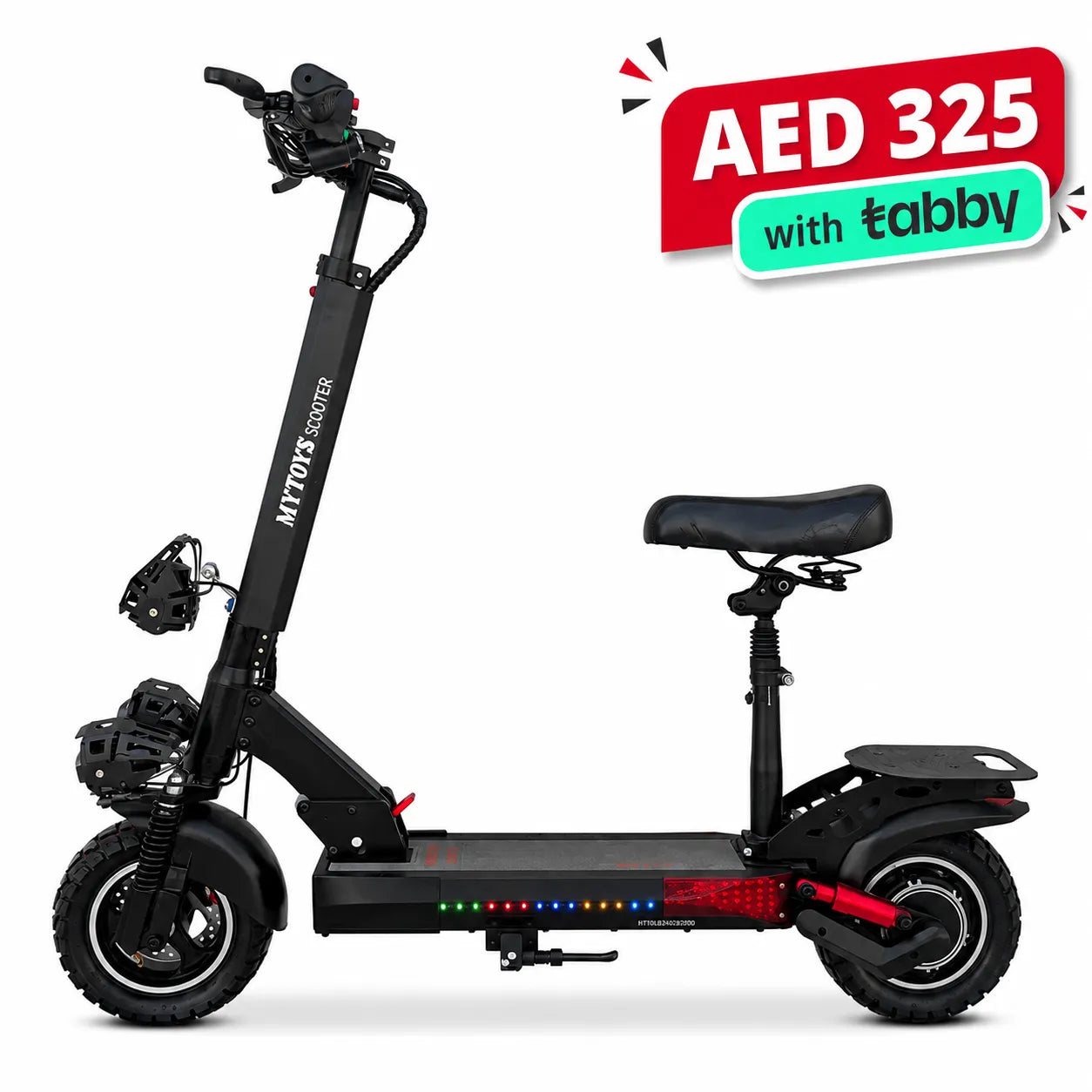 MT908 Foldable Electric Kick Scooter with seat - 55 km/h Top Speed, 750W Motor, 35km Range 150KGs Max Load