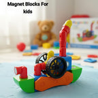 Magnet Blocks Multicolour Building Set for Kids