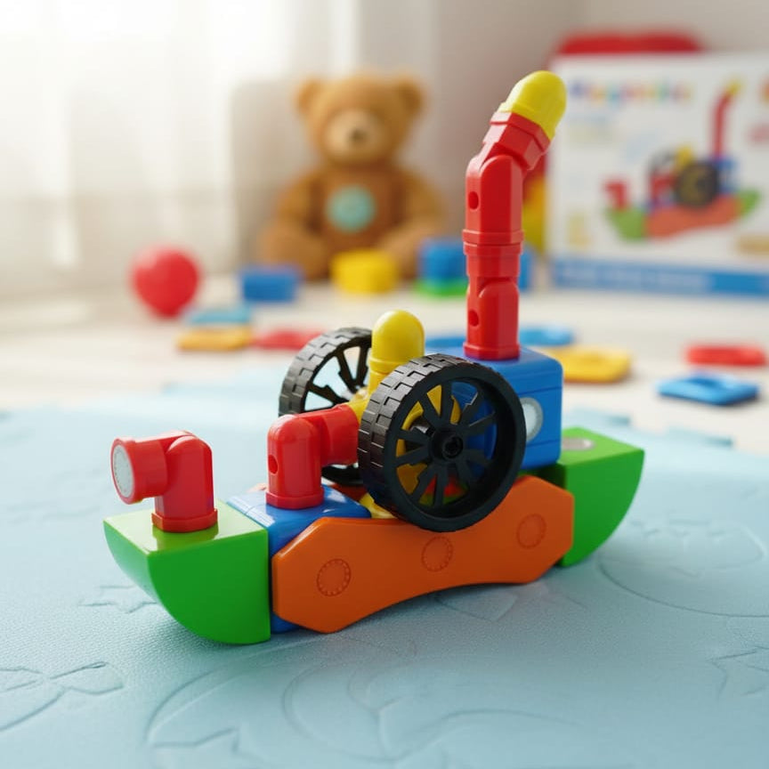 Magnet Blocks Multicolour Building Set for Kids