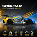MYTOYS 1/18 SONICAR Nexus Racing Super RC Car with LED Lights, Exhaust Spray & Music