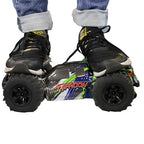 Hobbiway Typhoon MT660 4WD RC Monster Racing Car with Metal Gears, Long‑Range 2.4GHz Control & All‑Terrain Tires – Multicolour
