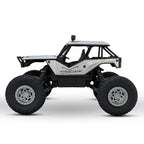 Mytoys 4WD RC Monster Truck, 2.4GHz Remote Control Rock Crawler with Rechargeable Battery for Kids & Adults