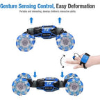 1:12 Remote Control Monster Truck With Gesture Control Sensor and Stunt Features