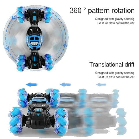 1:12 Remote Control Monster Truck With Gesture Control Sensor and Stunt Features