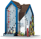 Mould King 16022 Modern Library Modular Building Set – 2,788 Pieces with LED Lights & Motorized Elevator