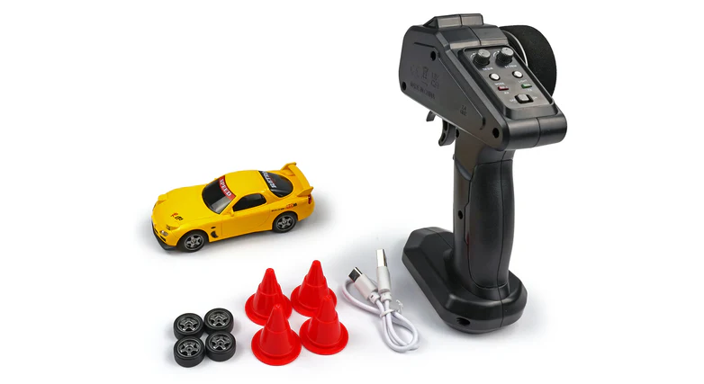 MYTOYS Professional Mini RC Drift Car – 1/43 Scale High-Speed 4WD Micro Racer with Gyroscope & 2.4GHz Proportional Control