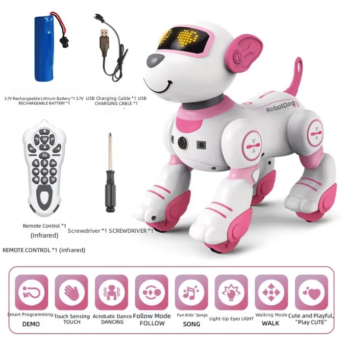 MyToys Remote Control Robot Dog Toy for Kids – Interactive Smart Walking & Dancing Puppy