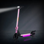 2-Wheel Kids Electric Scooter – 130W, 16 km/h, 21.6V, 8 km Range, LED Lights & Foldable