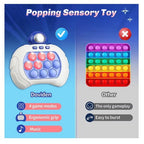 Quick Push Light‑Up Pop Game Toy with Multiple Modes, Sensory Puzzle for Kids