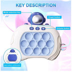 Quick Push Light‑Up Pop Game Toy with Multiple Modes, Sensory Puzzle for Kids