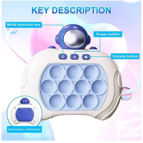 Quick Push Light‑Up Pop Game Toy with Multiple Modes, Sensory Puzzle for Kids