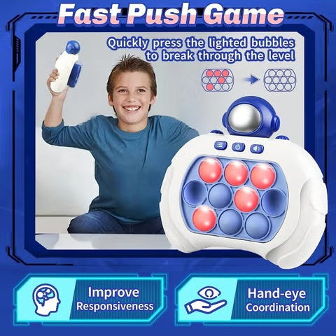 Quick Push Light‑Up Pop Game Toy with Multiple Modes, Sensory Puzzle for Kids