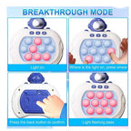 Quick Push Light‑Up Pop Game Toy with Multiple Modes, Sensory Puzzle for Kids