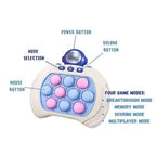 Quick Push Light‑Up Pop Game Toy with Multiple Modes, Sensory Puzzle for Kids