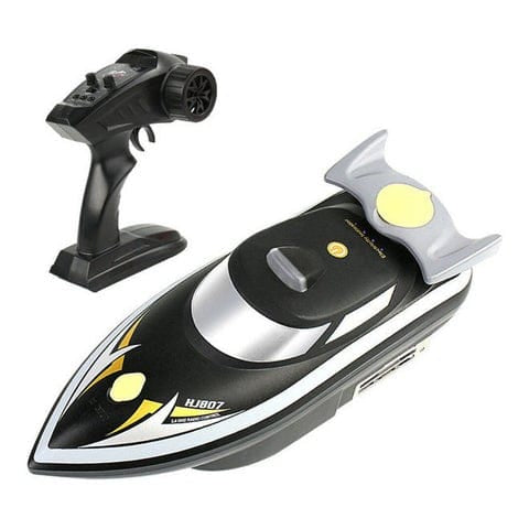 RC Boat With Remote Fishing Finder – Black 40cm