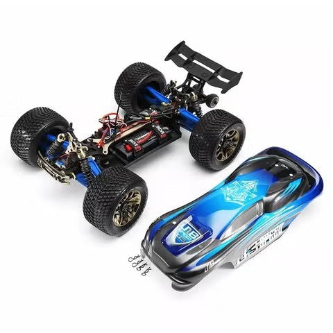 JLB Racing J3 1:10 4WD Brushless RC Truggy with Metal Chassis, Waterproof Off‑Road Truck