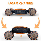 Mytoys Gesture Control 4WD RC Stunt Car with Watch Remote, 360° Double‑Sided Rolling