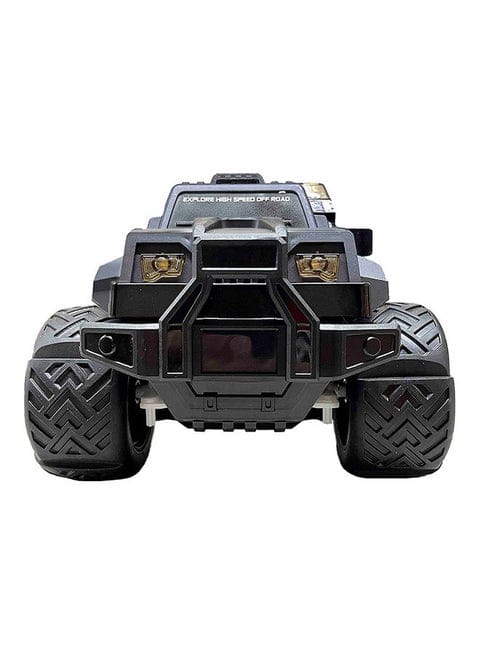 RC Car with Spray & LED Lights 2.4G Remote Control Off‑Road Truck – Grey
