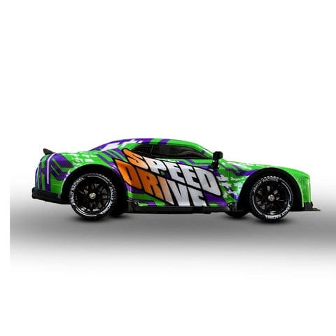 1:16 Scale 4WD RC Drift Car with LED Lights – 2.4GHz High‑Speed Drifting Racing Car (18 km/h)