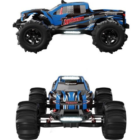 Typhoon 1:10 RC Car 4WD Off‑Road Electric Buggy with 2.4GHz Remote & Modular Battery
