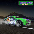 1:16 Scale 4WD RC Drift Car with LED Lights – 2.4GHz High‑Speed Drifting Racing Car (18 km/h)