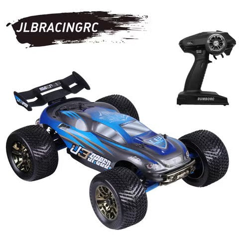 JLB Racing J3 1:10 4WD Brushless RC Truggy with Metal Chassis, Waterproof Off‑Road Truck