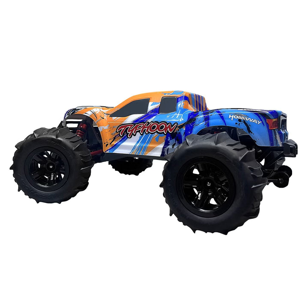 Hobbiway Typhoon 1:10 RC Car – Hobby Grade 4WD High‑Speed Off‑Road Truck (60+ km/h