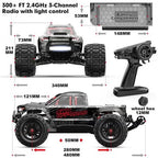 MJX 10208 V2 1:10 Brushless RC Monster Truck – 2.4 GHz, 4WD High-Speed Off-Road Hobby Grade Beast RTR