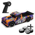 1:16 RC Drift Car - 18km/h, 2.4GHz Remote, 4WD Drifting Racing Truck, LED Lights, Dual Tires, Multicolours