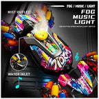 4WD Gesture Sensing RC Stunt Car with Lights, Music & Spray Effects