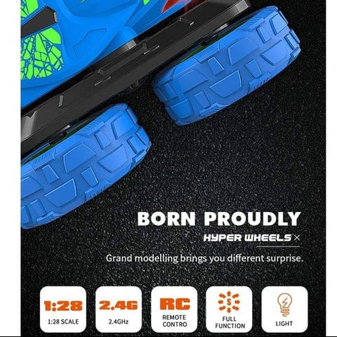 MyToys 360° RC Stunt Car – 4WD Double‑Sided Remote Control Flip Car for Kids