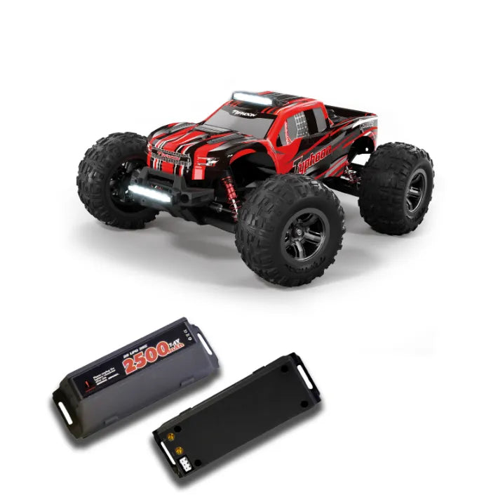 MyToys 1:10 Scale 4WD High-Speed RC Monster Truck – Hobby Grade All-Terrain Desert Crawler, 65+ KM/H Fast Speed Off-Road Truck with LED Lights & Advanced Modding Support