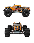 MyToys 1:10 Scale 4WD High-Speed RC Monster Truck – Hobby Grade All-Terrain Desert Crawler, 65+ KM/H Fast Speed Off-Road Truck with LED Lights & Advanced Modding Support