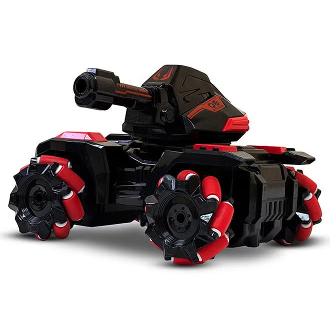 Remote Control Mecha Tank – 2‑in‑1 Off‑Road RC Tank with Water Bomb Launcher