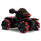 Remote Control Mecha Tank – 2‑in‑1 Off‑Road RC Tank with Water Bomb Launcher